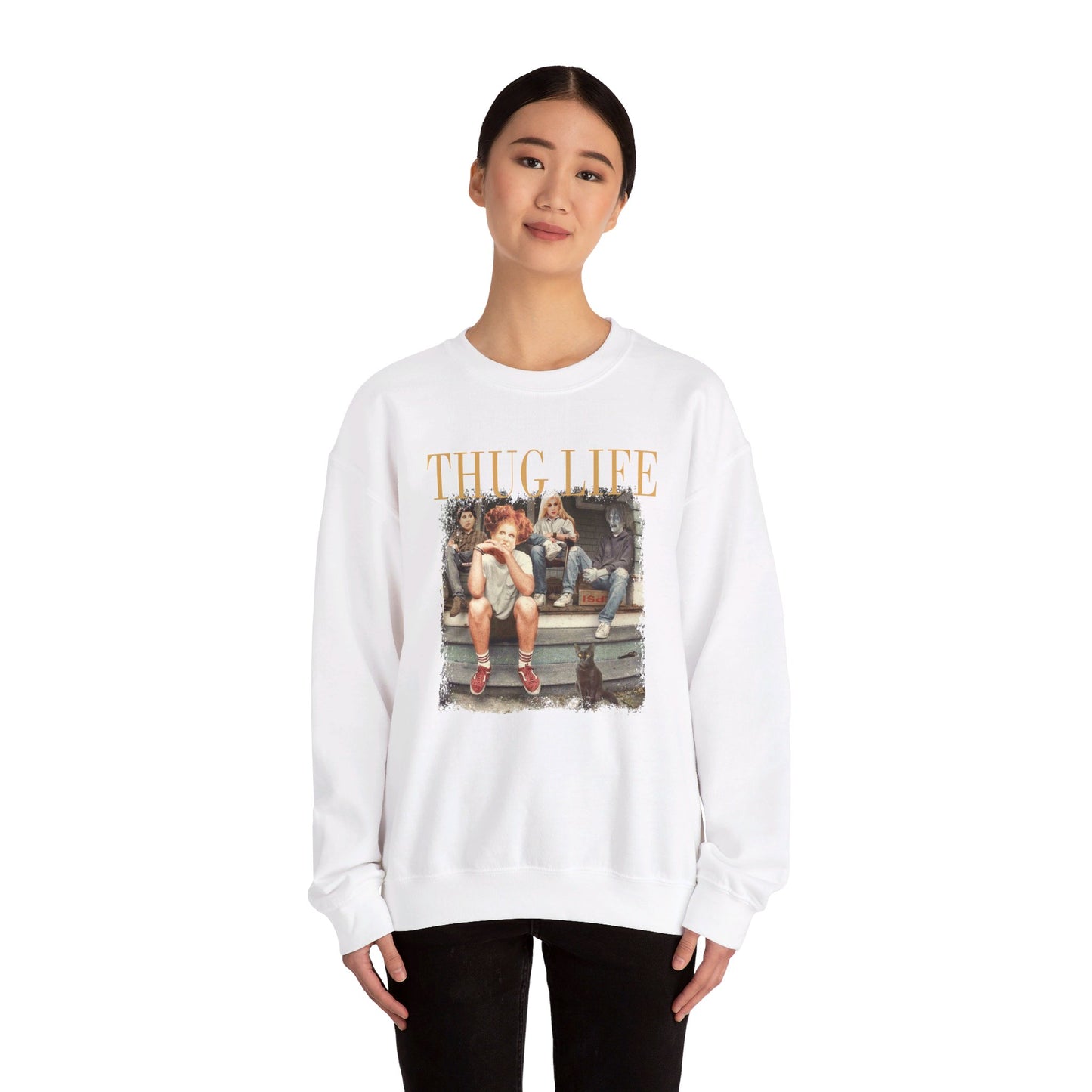 Thug Life Sanderson Sisters Crewneck Sweatshirt