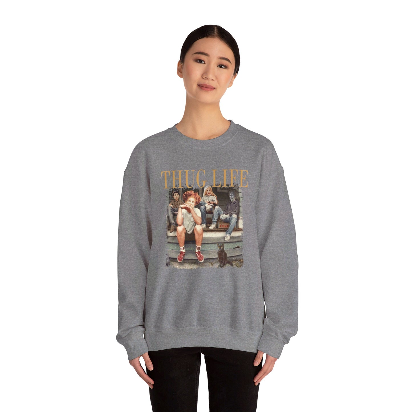 Thug Life Sanderson Sisters Crewneck Sweatshirt