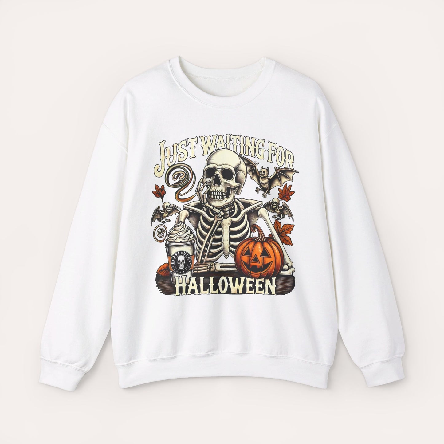 Just Waiting for Halloween Sweatshirt