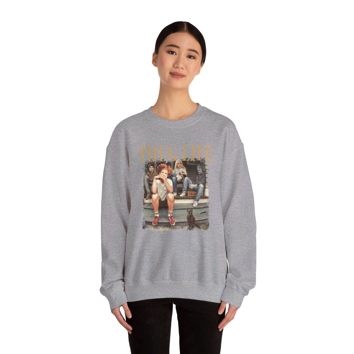 Thug Life Sanderson Sisters Crewneck Sweatshirt