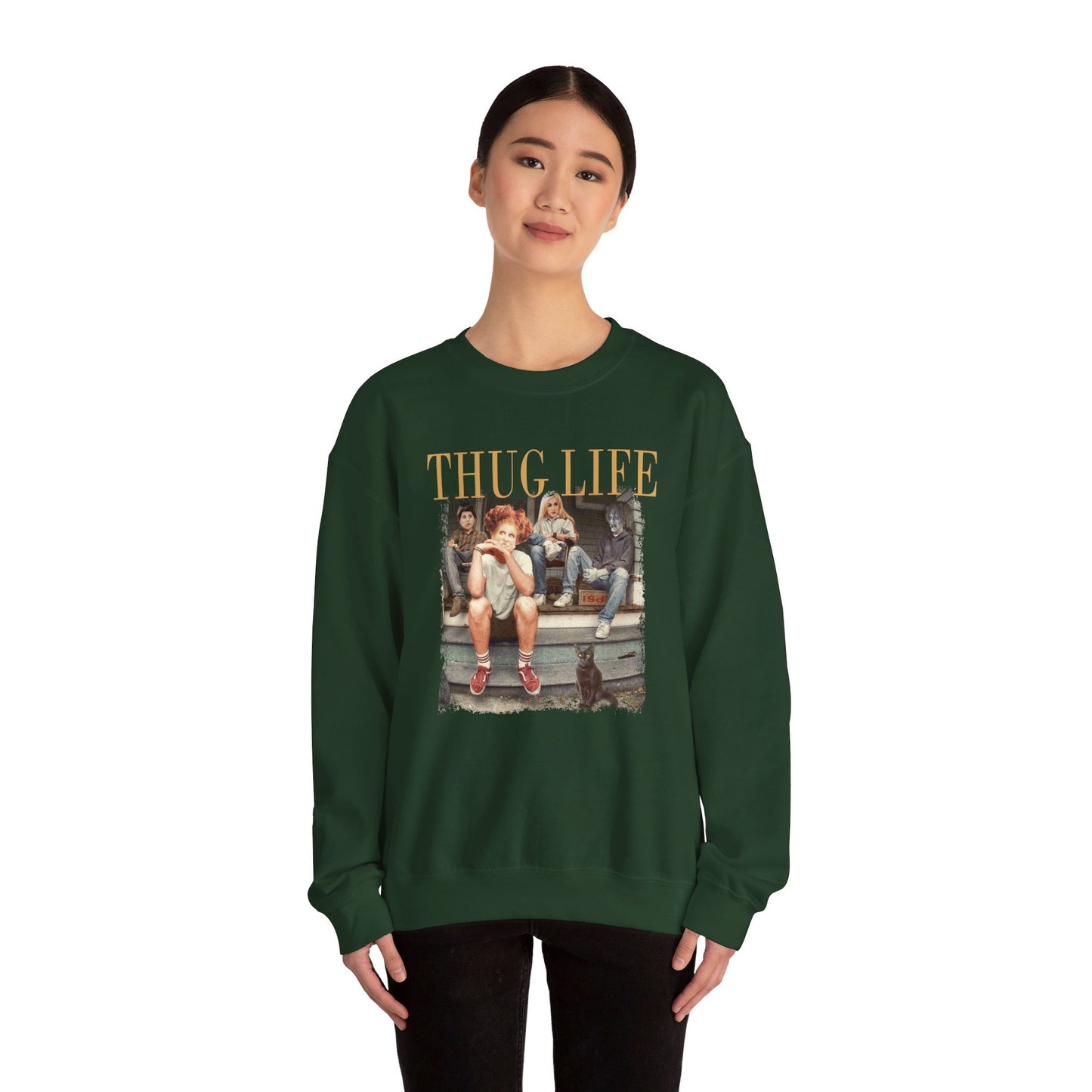 Thug Life Sanderson Sisters Crewneck Sweatshirt