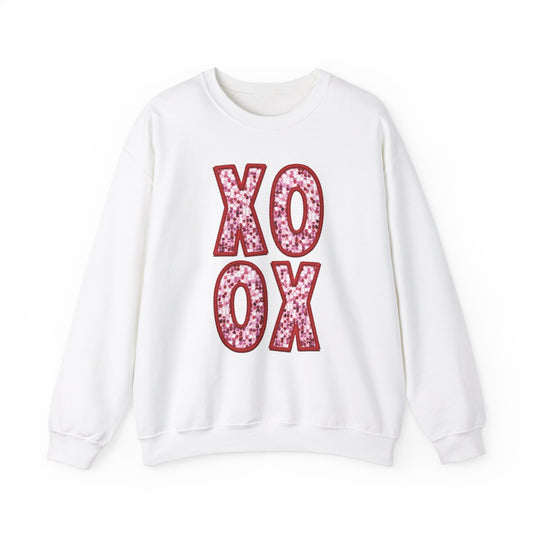 XO OX Faux Sequins - Sweatshirt