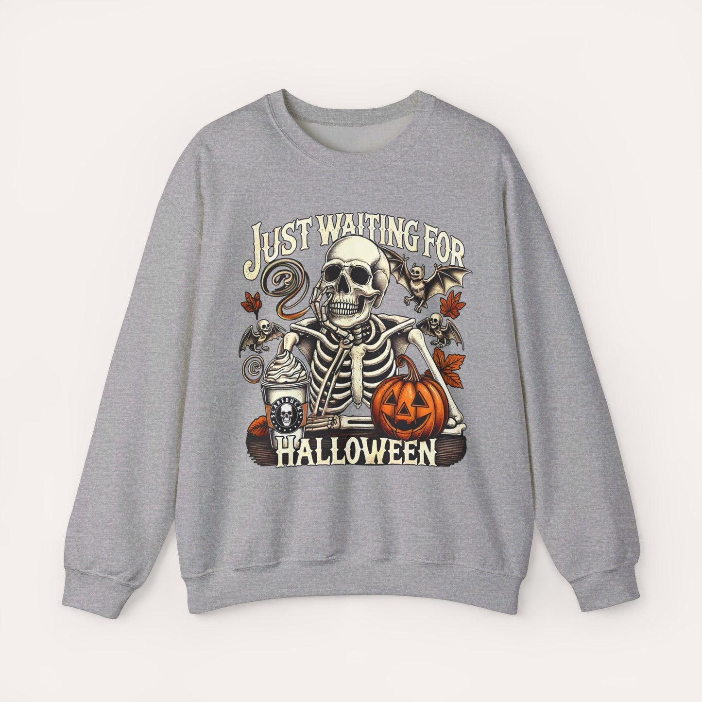 Just Waiting for Halloween Sweatshirt