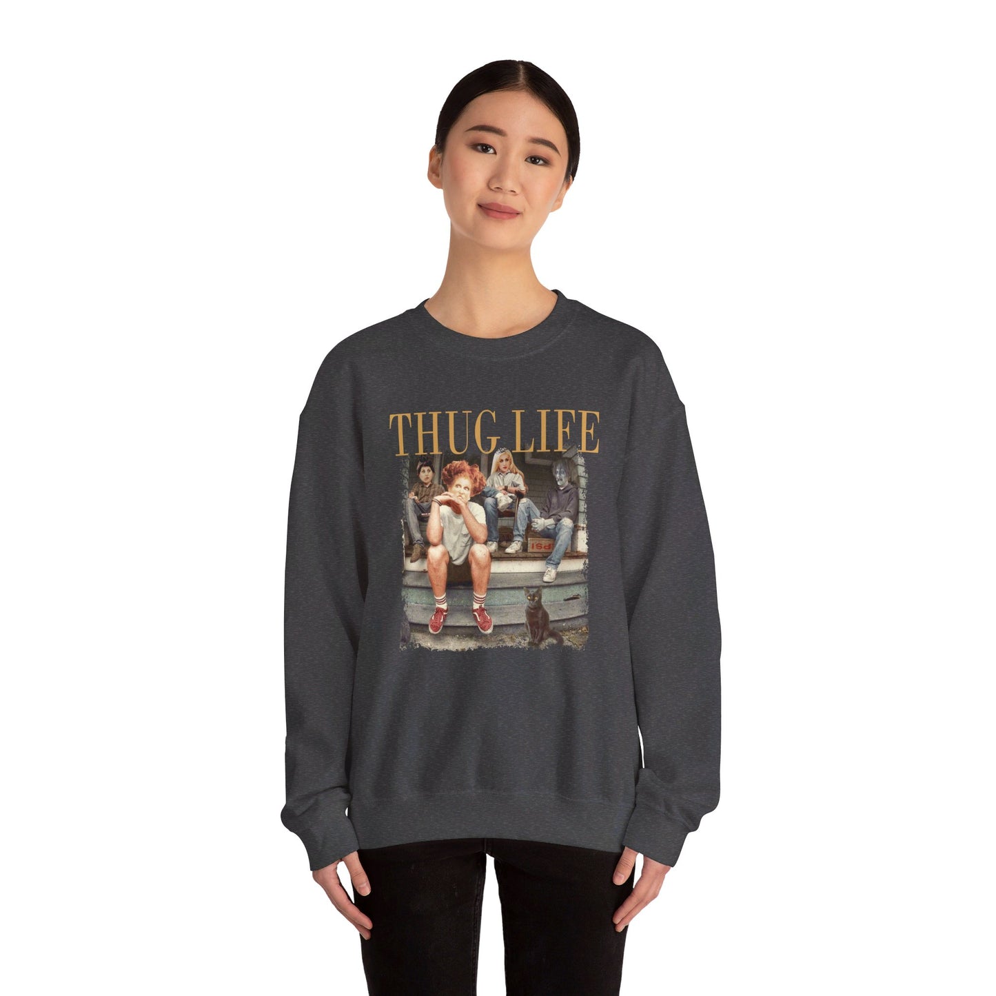 Thug Life Sanderson Sisters Crewneck Sweatshirt