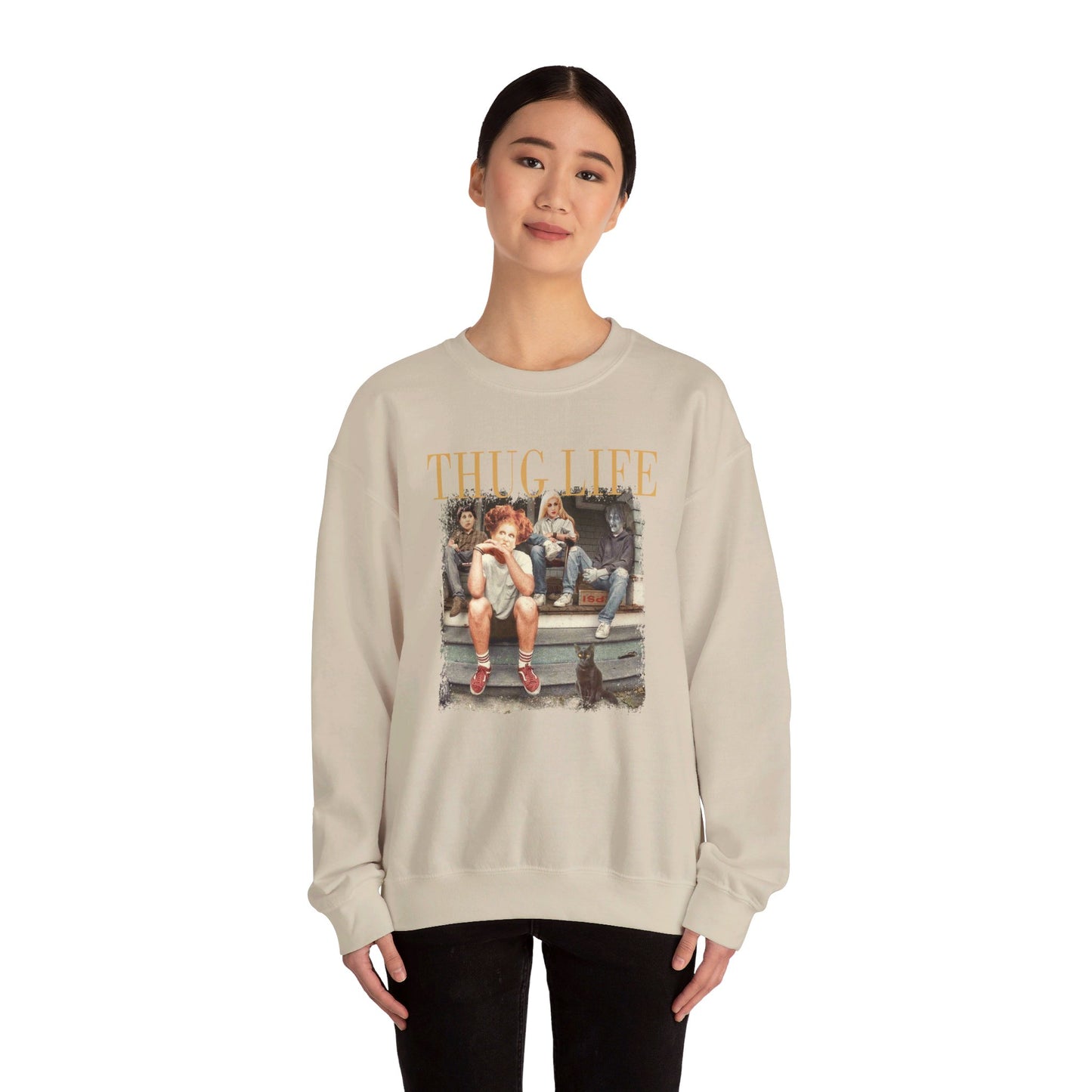 Thug Life Sanderson Sisters Crewneck Sweatshirt