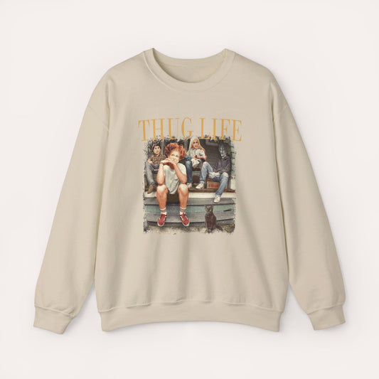 Thug Life Sanderson Sisters Crewneck Sweatshirt