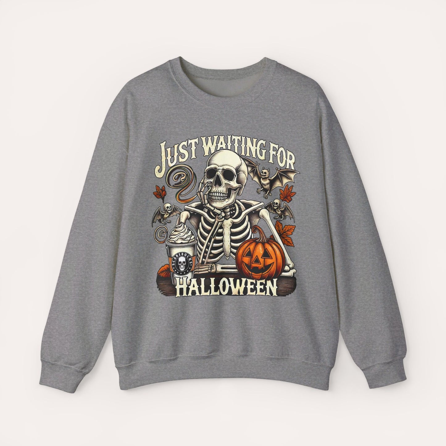 Just Waiting for Halloween Sweatshirt