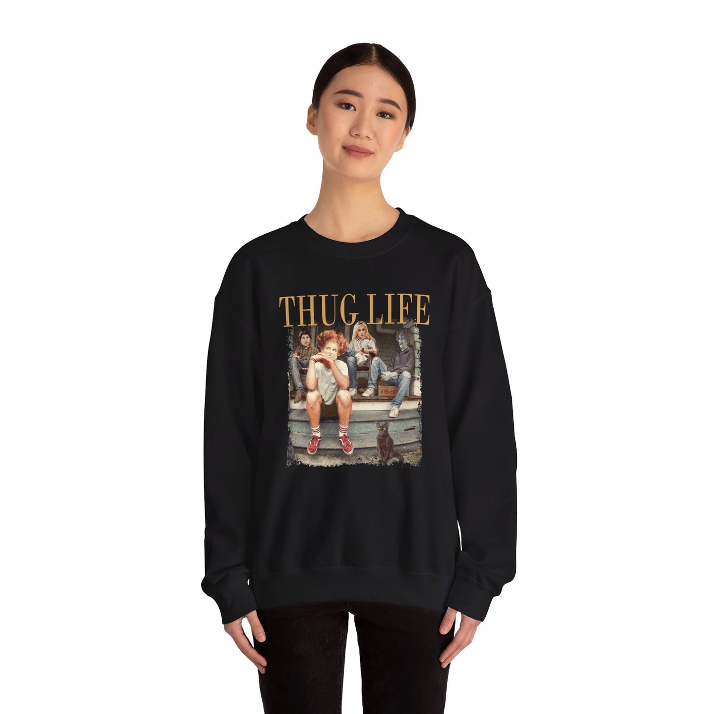 Thug Life Sanderson Sisters Crewneck Sweatshirt