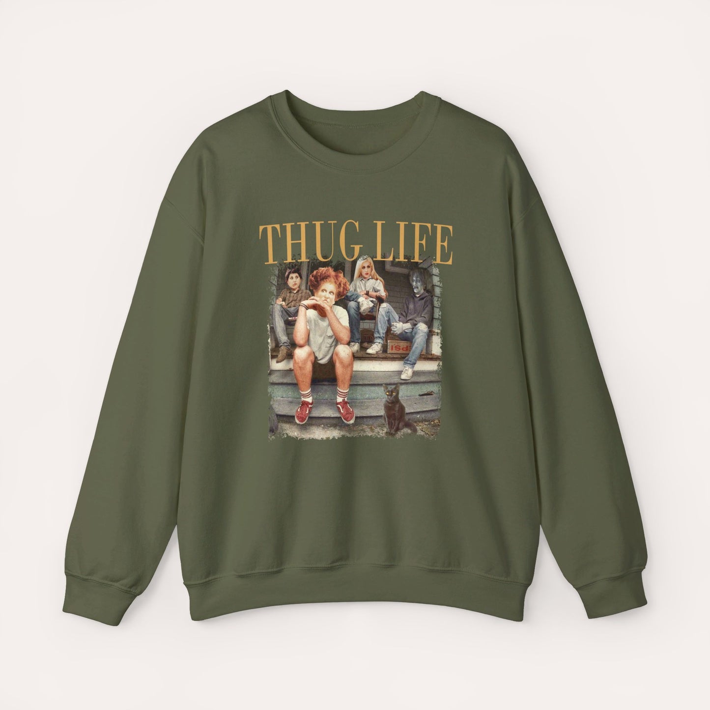 Thug Life Sanderson Sisters Crewneck Sweatshirt