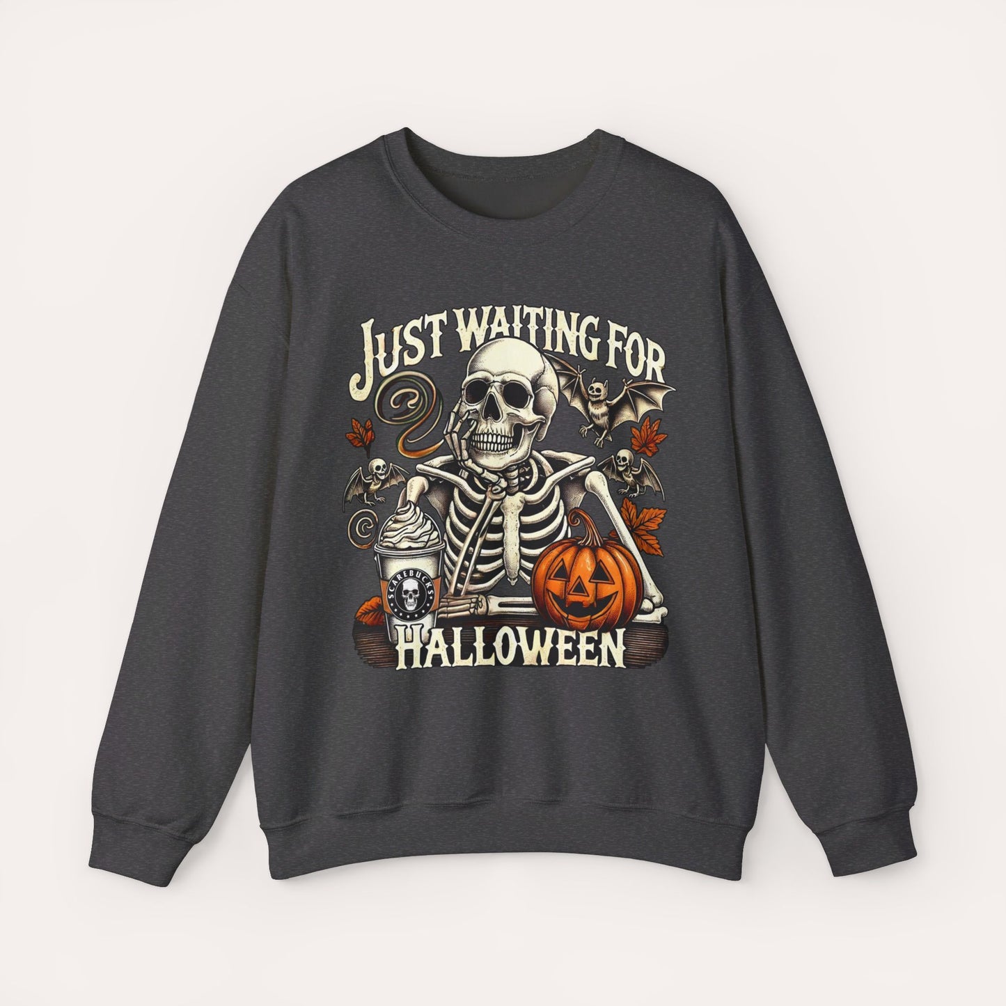 Just Waiting for Halloween Sweatshirt