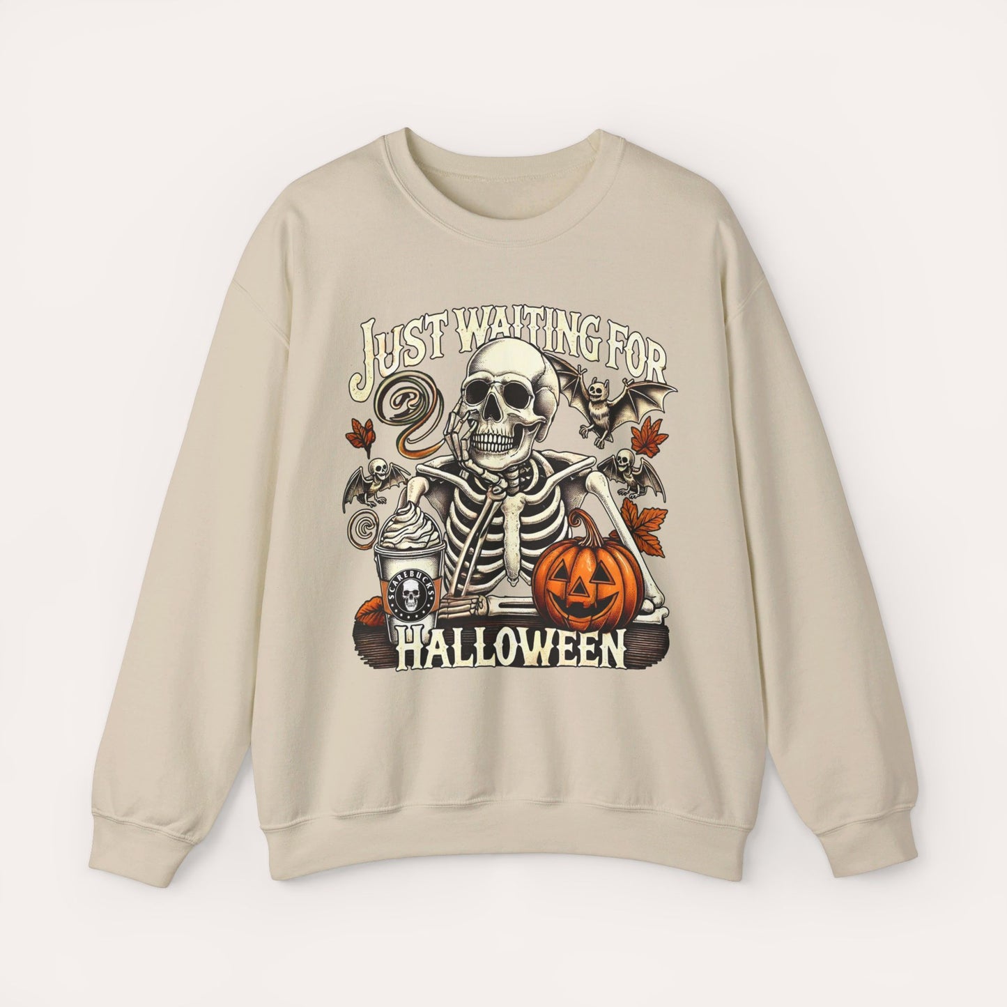 Just Waiting for Halloween Sweatshirt