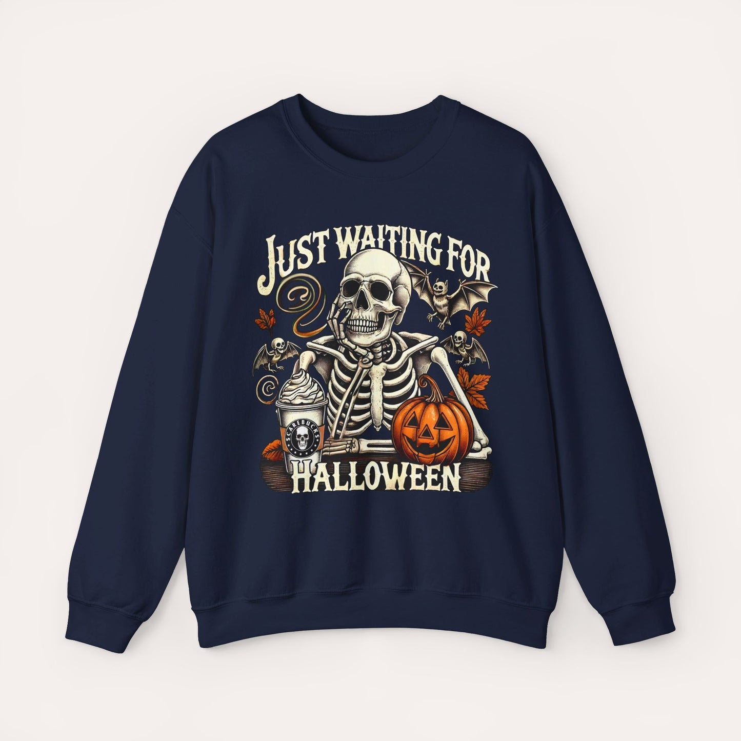 Just Waiting for Halloween Sweatshirt