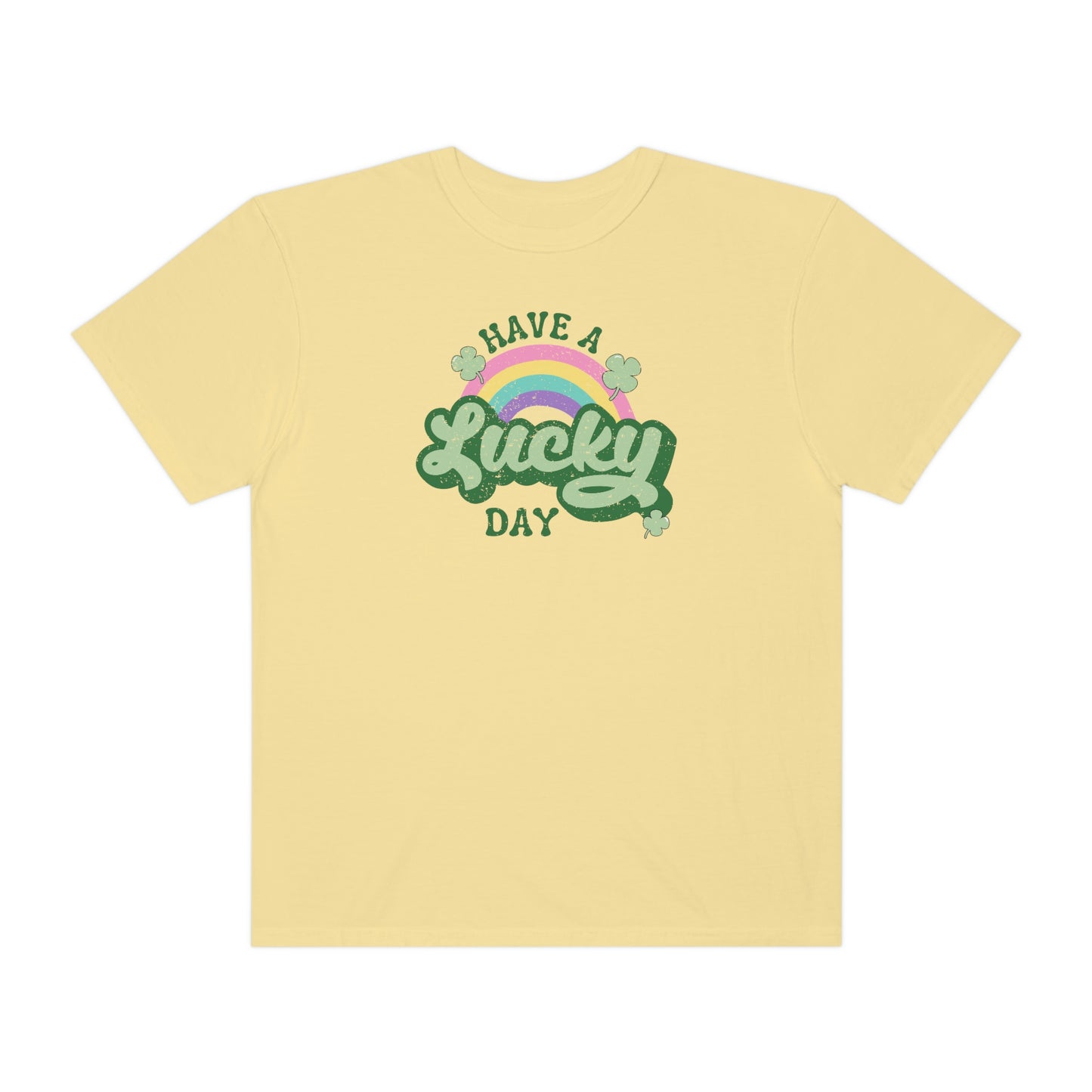 Lucky Day St Patricks Shirt | St Patricks day Shirt | Shamrock Lucky Shirt | Retro St Patricks day Shirt | St Patricks Shirt | Comfort Colors®