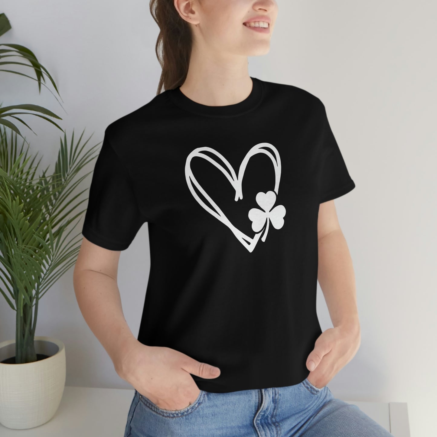 Saint Patrick's Day T-Shirt | Lucky Heart | St. Patty's Day | Lucky Shirt | Irish Shirt | Shenanigans Shirt | St Paddy's Day | Trendy Shirt