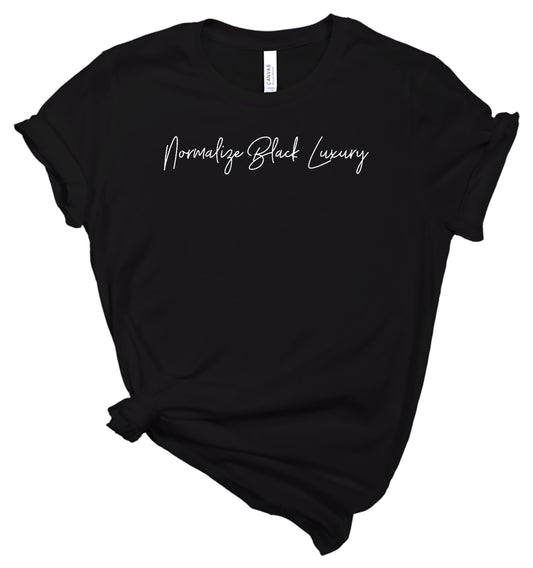 Normalize Black Luxury - T-shirt