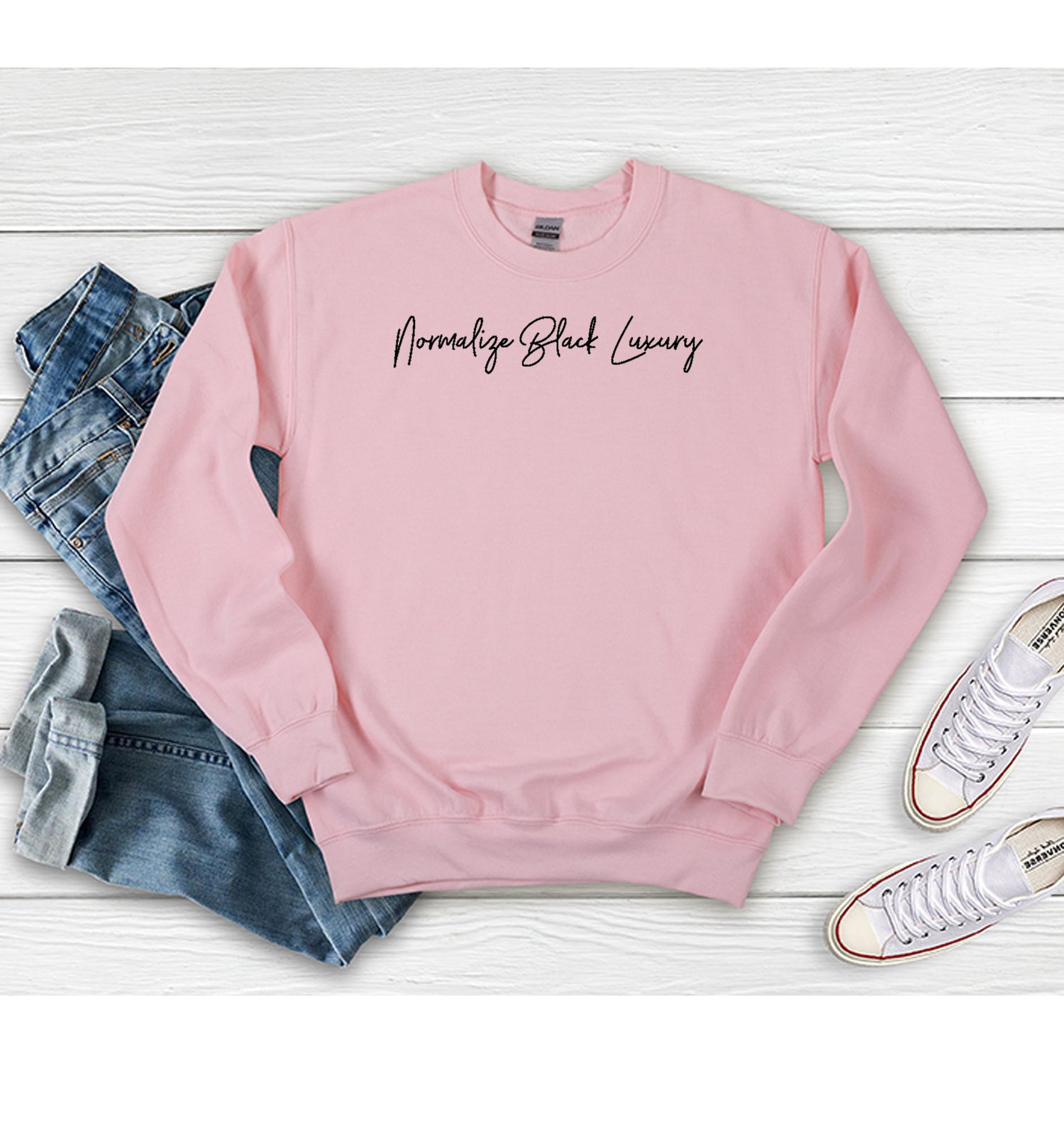 Normalize Black Luxury - Sweatshirt - Pink