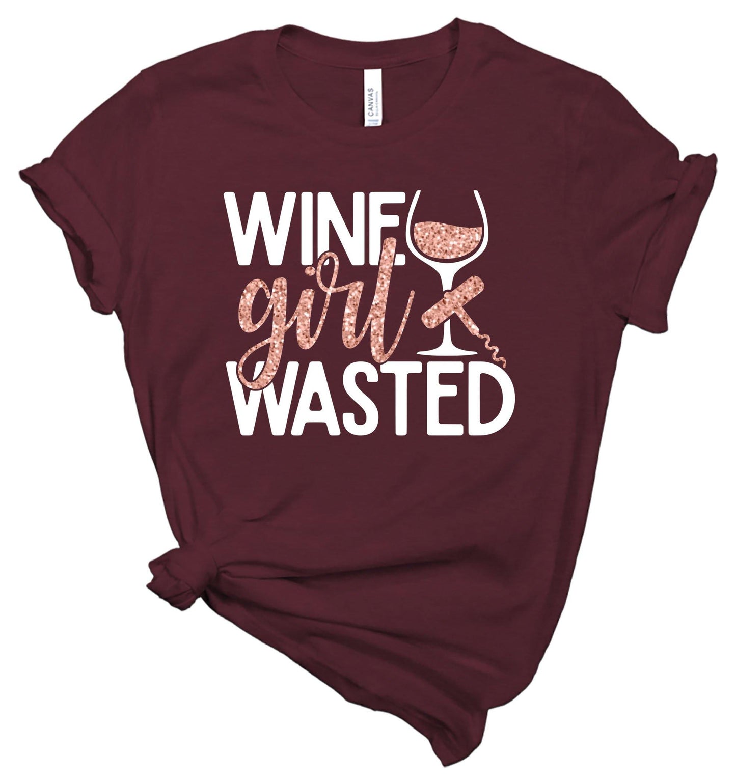 Wine Tasting Shirts - T-Shirt - Healthy Wealthy Skinny