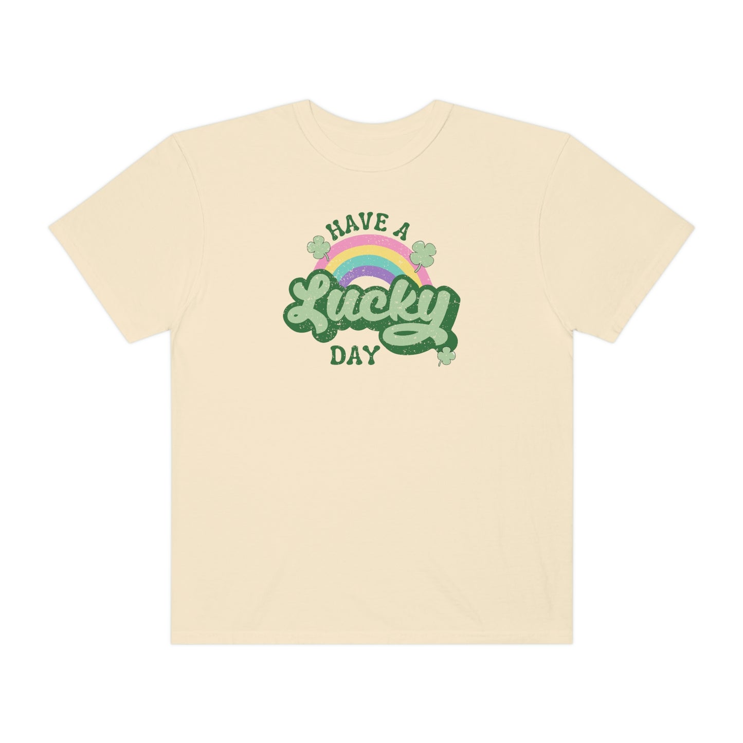 Lucky Day St Patricks Shirt | St Patricks day Shirt | Shamrock Lucky Shirt | Retro St Patricks day Shirt | St Patricks Shirt | Comfort Colors®