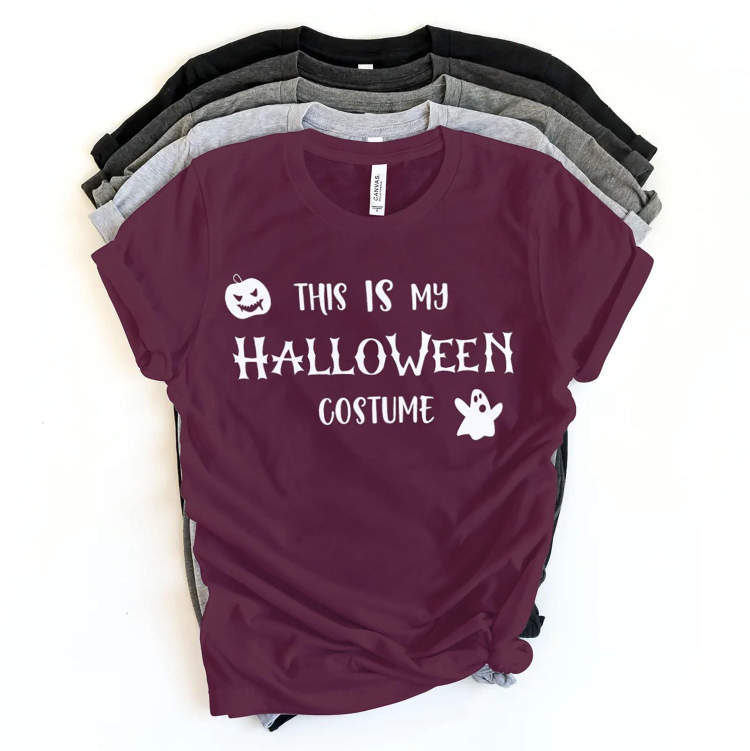 This Is My Halloween Costume - Halloween T-Shirt - Healthy Wealthy Skinny