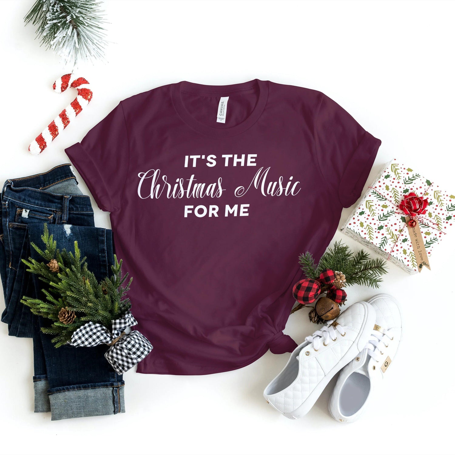 Family Christmas Shirts - Customizable - It's The For Me - Family Holiday Shirts - Group Shirts - Funny Holiday Shirts - Gifts - Healthy Wealthy Skinny