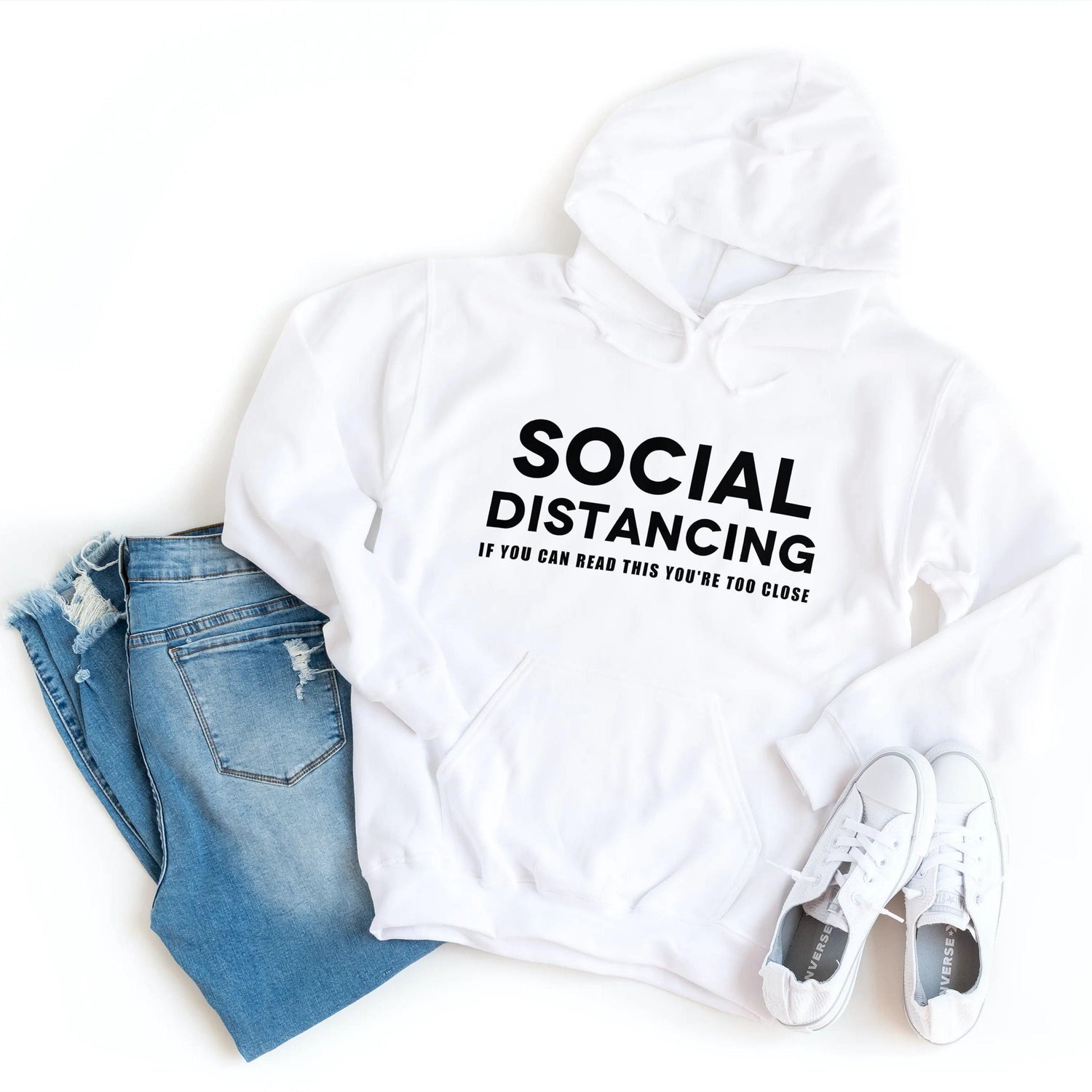 Social Distance Shirt - Social Distancing - Hoodie, Sweatshirt, T-shirt