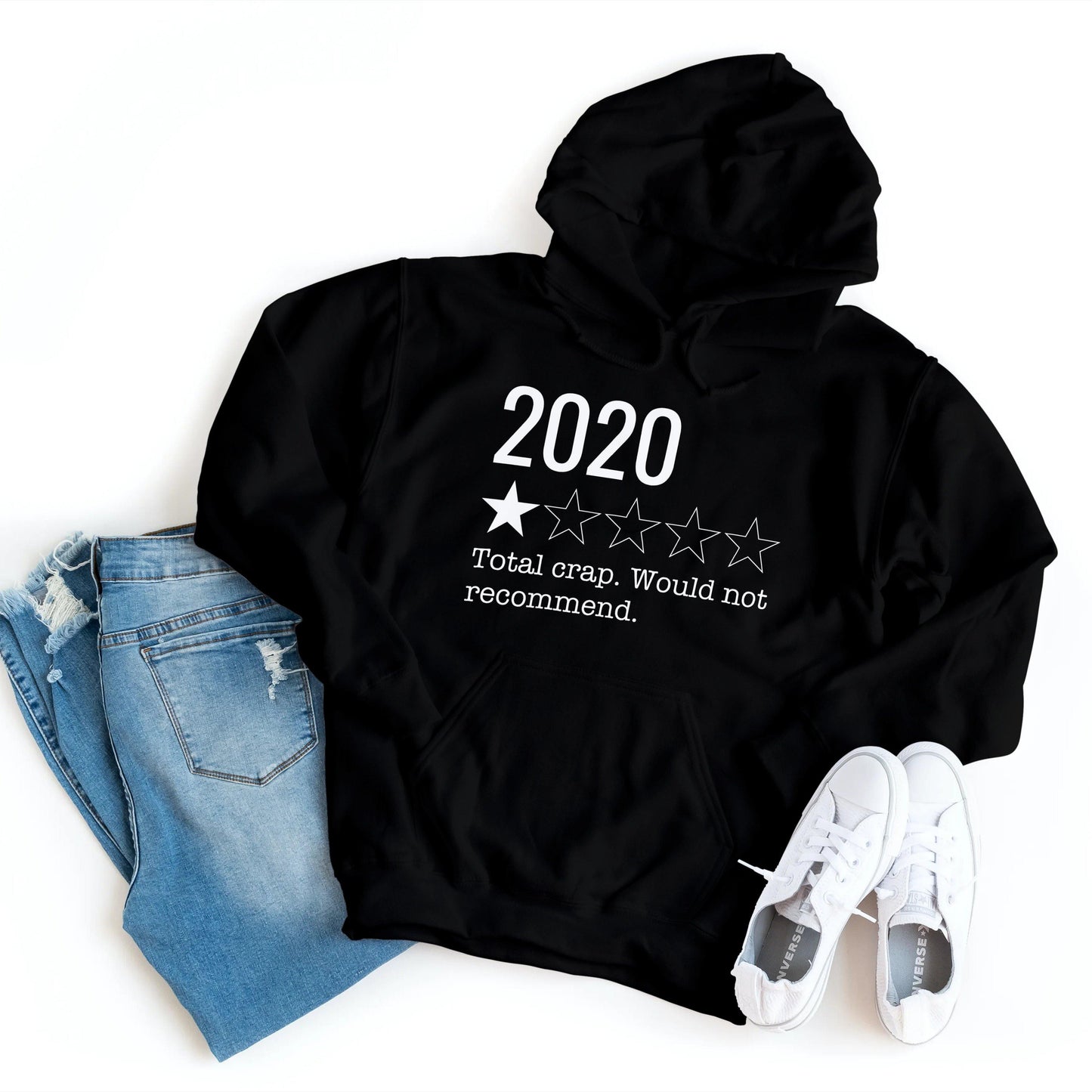 2020 Total Crap Would Not Recommend - Hoodie - Healthy Wealthy Skinny