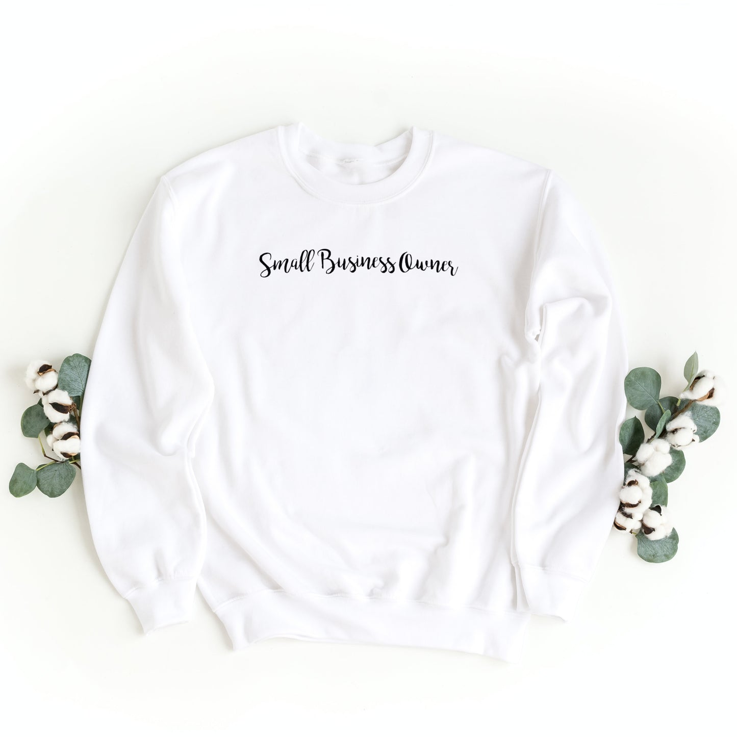 Small Business Owner Minimalist Sweatshirt