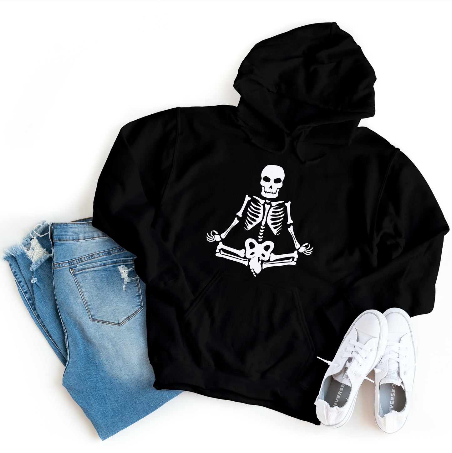 Meditating Skeleton - Hoodie